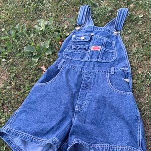 Revolt shorts Bib Overalls denim Medium